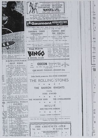 Lot #7095 Rolling Stones Signed Program Page - Image 3