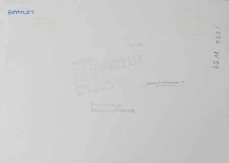 Lot #7065 George Harrison and Ringo Starr 1963 Dezo Hoffmann Photograph - Image 2