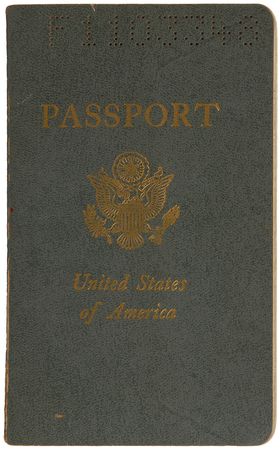 Lot #7235 Deep Purple: Tommy Bolin?s Signed Passport - Image 1