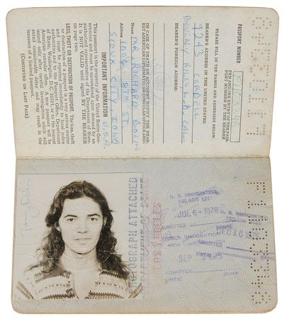 Lot #7235 Deep Purple: Tommy Bolin?s Signed Passport - Image 2