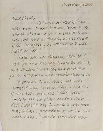 Lot #7008 Stuart Sutcliffe Autograph Letter Signed