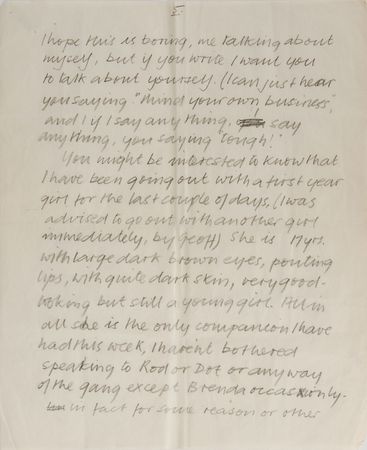 Lot #7008 Stuart Sutcliffe Autograph Letter Signed - Image 5