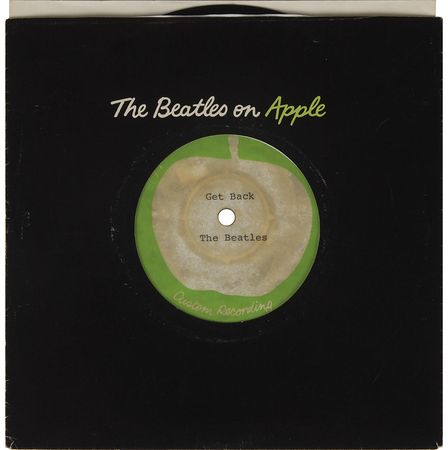 Lot #7041 Beatles ?Don?t Let Me Down / Get Back? 45 RPM Record - Image 1
