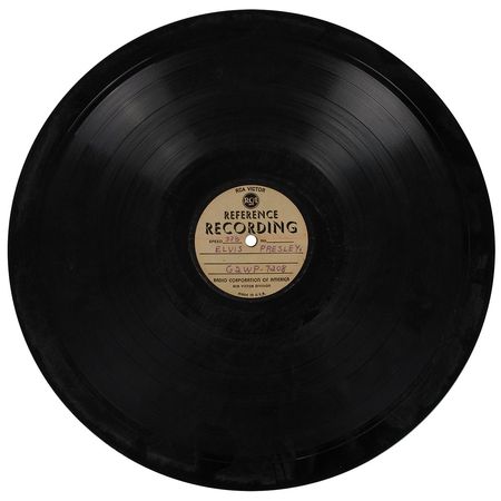 Lot #7071 Elvis Presley Acetate of Second Album