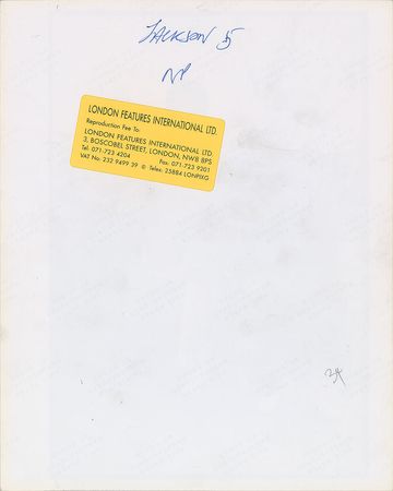 Lot #7149 Jackson Five Set of (3) Photographs - Image 5