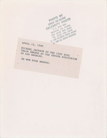 Lot #7150 Michael Jackson Set of (4) Photographs - Image 6