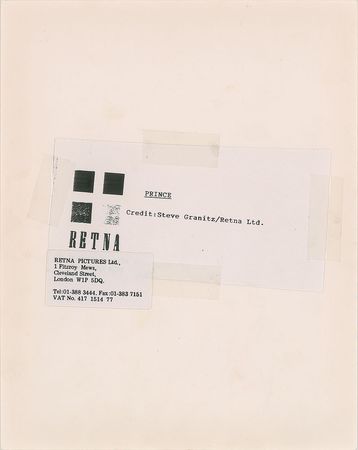 Lot #7535 Prince Photograph - Image 2