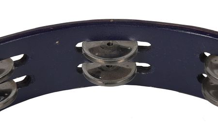 Lot #7448  Purple Tambourine Used During Purple Rain Tour - Image 2