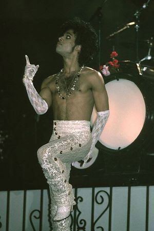 Lot #7441  Prince?s Purple Rain-Worn White Lace Gloves - Image 5
