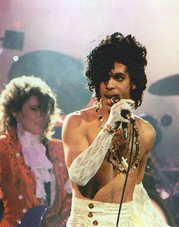 Lot #7441  Prince?s Purple Rain-Worn White Lace Gloves - Image 7