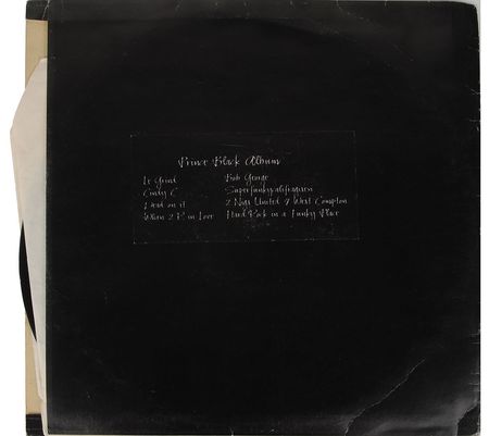 Lot #7474  Prince Black Album Bootleg - Image 2