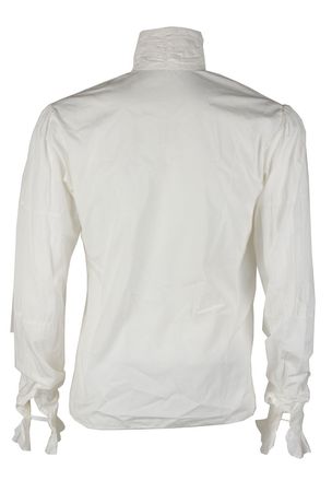 Lot #7468  Prince’s Worn Purple Rain White Button-Down Shirt and Cufflinks - Image 2