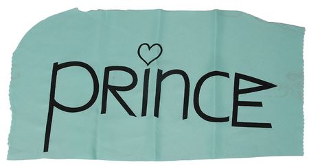 Lot #7467  Prince’s Worn Hoop Earring and Silk Screen Test - Image 1