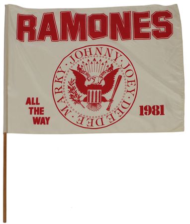 Lot #7295 Joey Ramone's 1981 All the Way Oversized