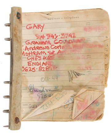 Lot #7289 Joey Ramone?s Pair of Address Books - Image 8