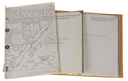 Lot #7347 Ramones Collection of Tour Itineraries - Image 1