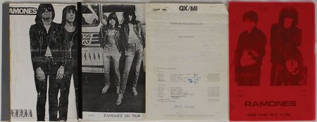 Lot #7349 Ramones Collection of Tour Itineraries - Image 1