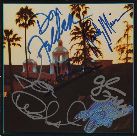 Lot #7238 The Eagles Signed CD Booklet - Image 1