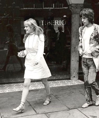 Lot #7097 Mick Jagger, Keith Richard, and Gram Parsons Worn Blue Velvet Pants - Image 9