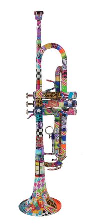 Lot #7162 Newport Jazz Festival Trumpet - Image 1