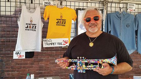 Lot #7162 Newport Jazz Festival Trumpet - Image 7
