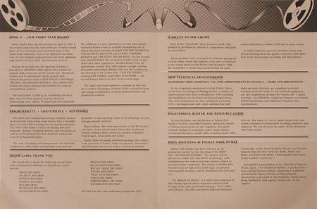 Lot #7497  Prince 1989 Paisley Park Newsletter - Image 2