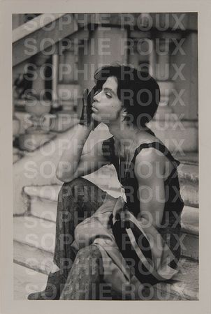 Lot #7507  Prince Set of (4) Unreleased 1988 Original Photographs by Sophie Roux - Image 2