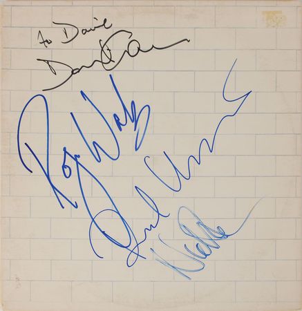 Lot #7144  Pink Floyd Signed Album - Image 1