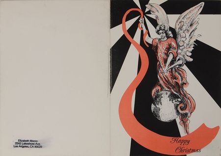 Lot #7514  Prince 1986 Christmas Card Original Artwork - Image 3