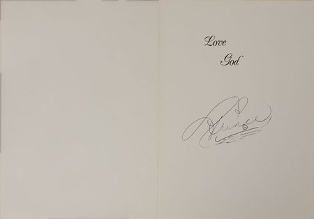 Lot #7514  Prince 1986 Christmas Card Original Artwork - Image 4