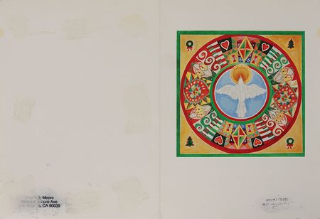 Lot #7516  Prince 1989 Christmas Card Original Artwork - Image 4