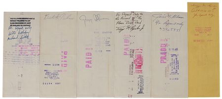 Lot #7226 Allman Brothers Lot of (12) Checks - Image 3