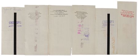 Lot #7226 Allman Brothers Lot of (12) Checks - Image 4