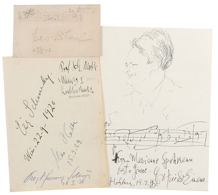 Lot #529  Composers - Image 1