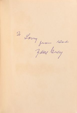 Lot #470 Zane Grey - Image 1