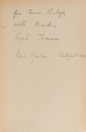 Lot #560 Virgil Thomson Group Lot - Image 3