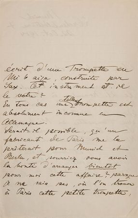Lot #564 Felix Weingartner Handwritten Letter Signed - Image 2