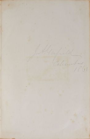 Lot #41 James A. Garfield Book - Image 1