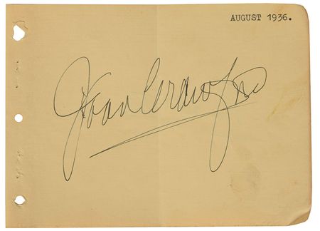 Lot #716 Joan Crawford Scrapbook - Image 1