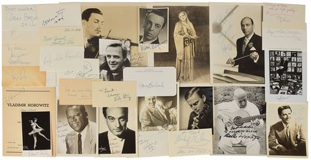 Lot #542 Music, Opera, and Dance: Over a thousand classical musicians, opera singers, and other entertainers - Image 2