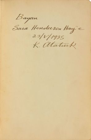 Lot #187 Mustafa Kemal Ataturk - Image 1