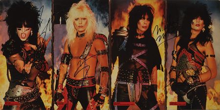 Lot #629 Motley Crue Album - Image 1