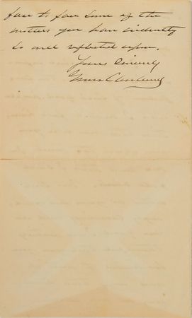 Lot #43 Grover Cleveland: 