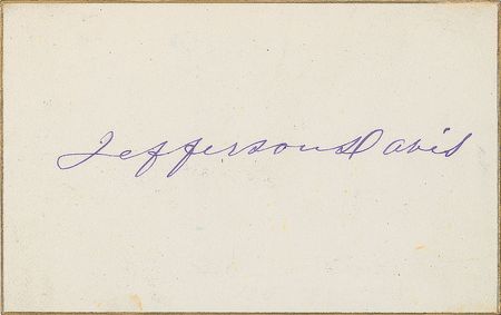 Lot #309 Jefferson Davis and Alexander Stephens Group Lot - Image 1