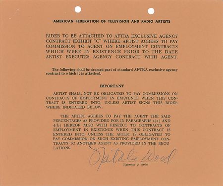 Lot #791 Natalie Wood - Image 1