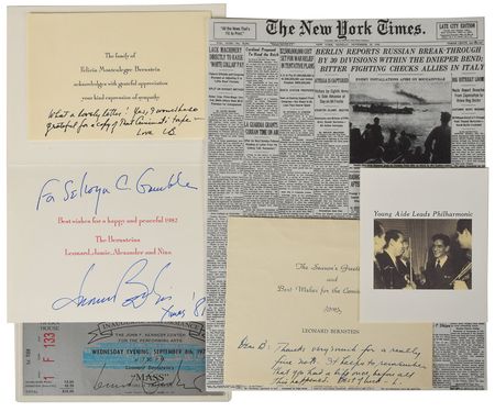 Lot #484 Leonard Bernstein - Image 10