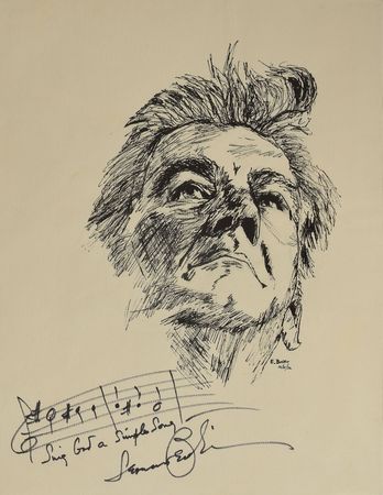 Lot #484 Leonard Bernstein - Image 2