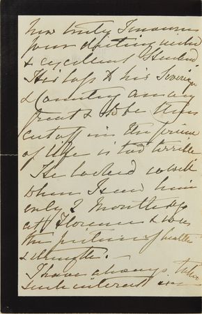Lot #226 Queen Victoria Handwritten Letter Signed - Image 2