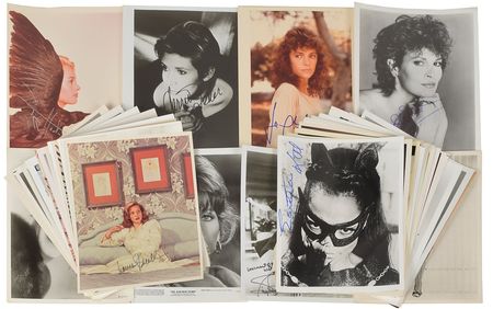 Lot #708 Actresses: An abundance of actressesâ€”over 2,000 signed photos of Hollywood's leading ladies - Image 1