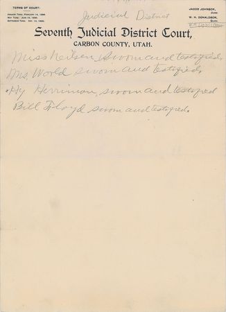Lot #237 Butch Cassidy: 